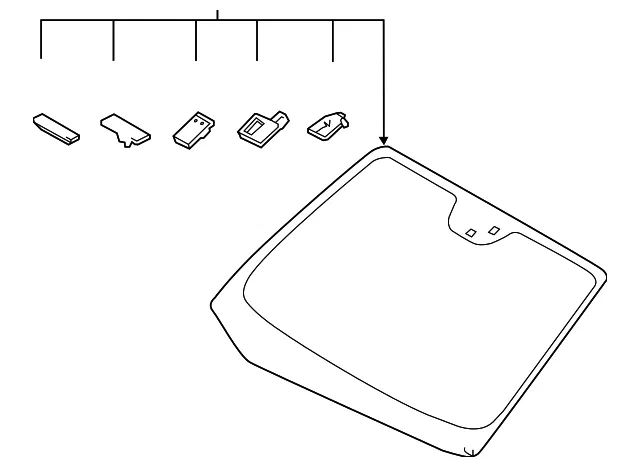 Windshield - Kia (86111-B0090)