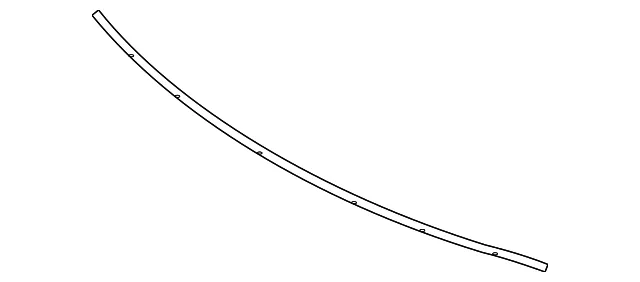 Upper Molding - Kia (86120-R0000)