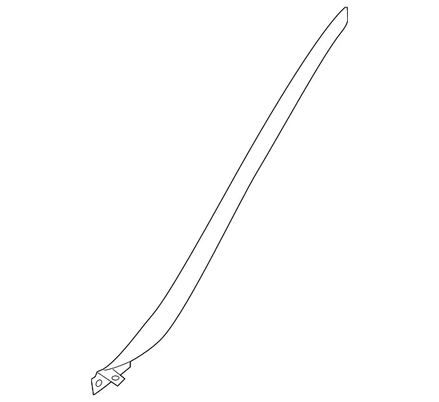 Side Molding - Passenger Side (RH) - Kia (86132-F6000)