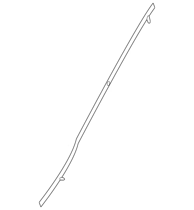 Side Molding Retainer Bracket - Passenger Side (RH) - Kia (86138-J5000)