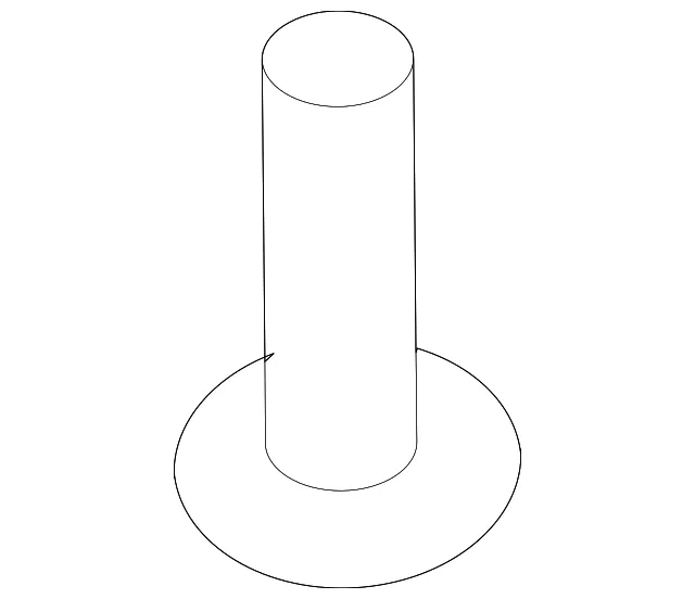 Bumper Cover Screw - Kia (86142-22000)
