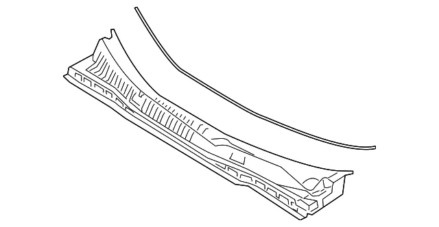 Cowl Grille - Kia (86150-F6000)