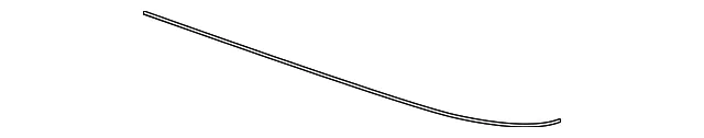 Cowl Grille Strip - Driver's Side (LH) - Kia (86153-3C000)
