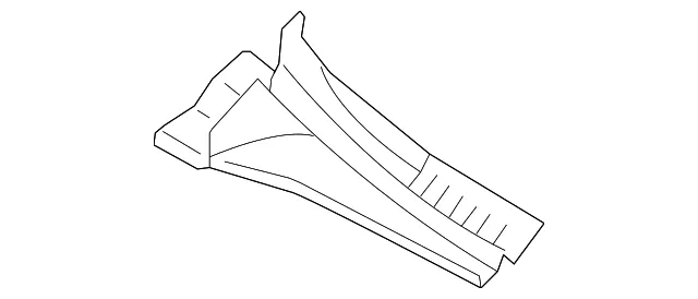 Cowl Grille - Passenger Side (RH) - Kia (86160-3E001)