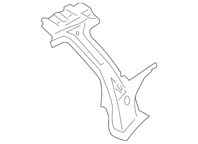 Pillar Reinforced - Driver's Side (LH) - Volvo (8625852)