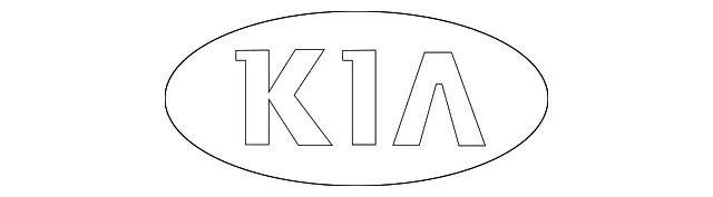 Emblem - Kia (86300-J5100)