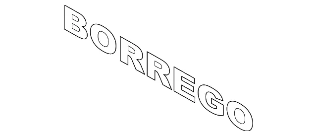 Nameplate - Kia (86310-2J010)