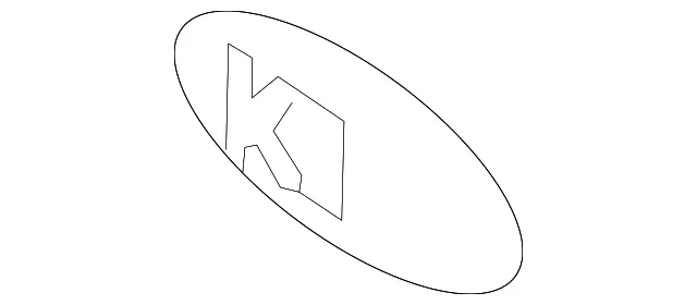 Emblem - Kia (86310-A2000)