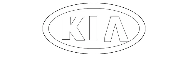 Emblem - Kia (86310-G5000)