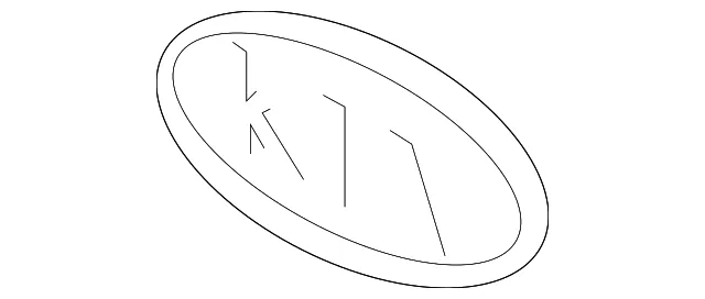 Nameplate - Kia (86311-2G600)