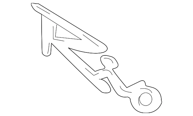 Nameplate - Kia (86313-FD000)