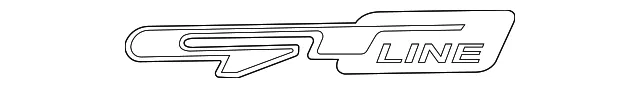 Nameplate - Kia (86315-K0AA0)