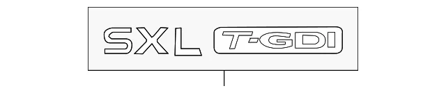Nameplate - Kia (86319-C6000)