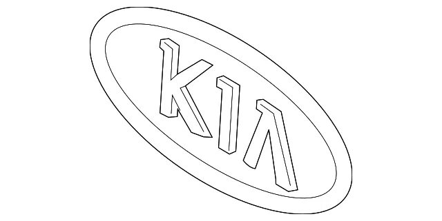 Emblem - Kia (86320-2P560)