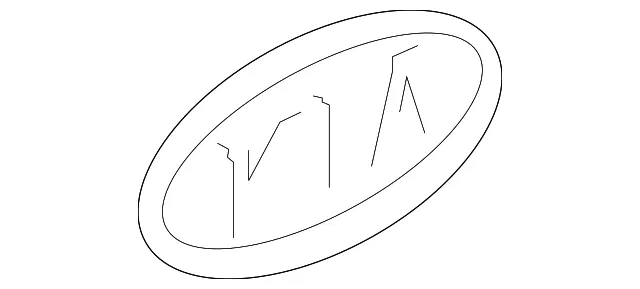 Emblem - Kia (86320-3E032)