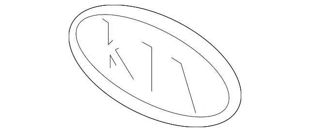Emblem - Kia (86320-3F021)