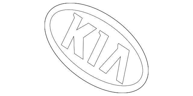 Emblem - Kia (86320-F6000)