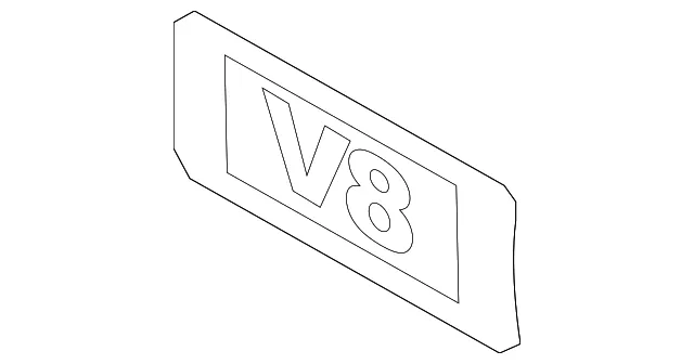 Nameplate - Kia (86330-2J010)