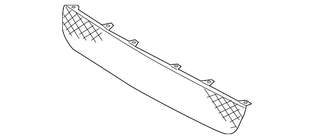 Center Grille - Kia (86350-2K050)