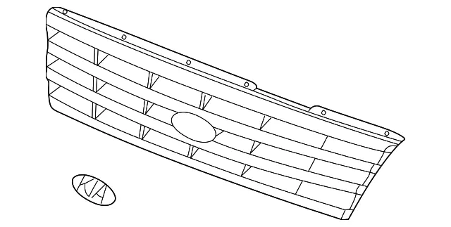 Grille - Kia (86350-3C010)