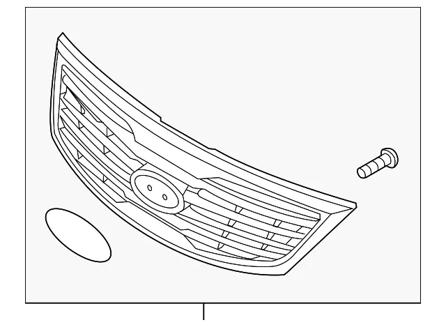 Grille Assembly - Kia (86350-3W030)