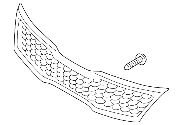 Upper Grille - Kia (86350-4C000)