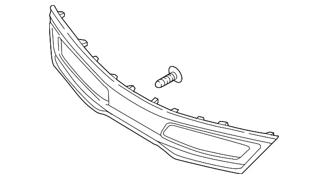 Upper Grille - Kia (86350-A8000)
