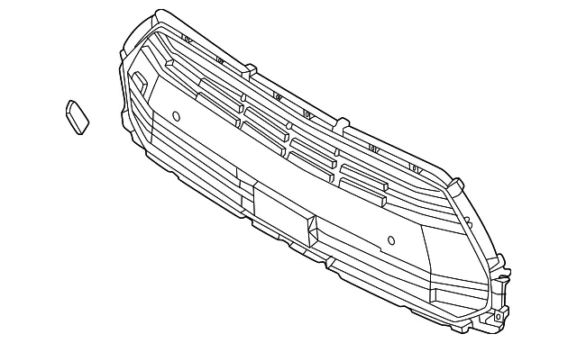 Grille - Kia (86350-AT500BKL)
