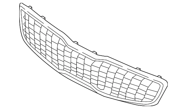 Upper Grille - Kia (86350-B0010)