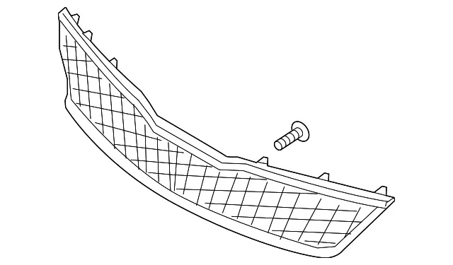Upper Grille - Kia (86350-D5230)