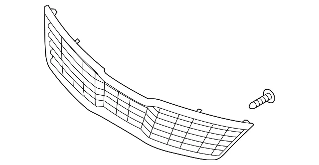 Upper Grille - Kia (86350-D5500)