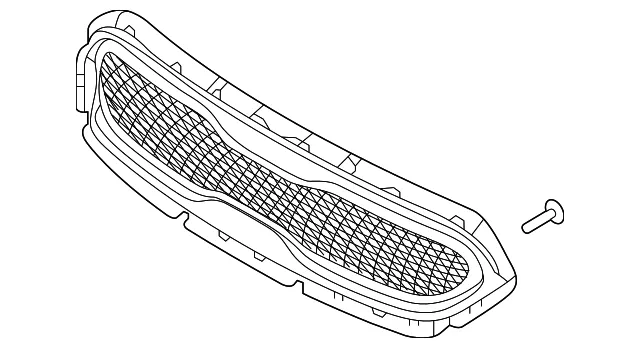 Upper Grille - Kia (86350-G5200)