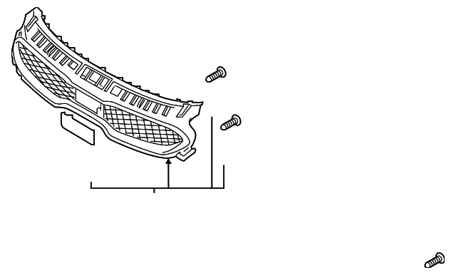 Upper Grille - Kia (86350-J5200)