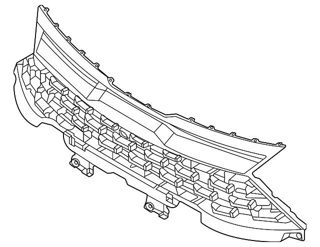 Grille - Kia (86350-P1EB0)