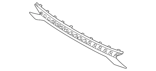 Center Grille - Kia (86351-CV310)