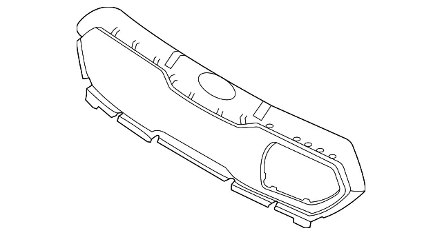 Upper Grille - Kia (86351-Q4000)