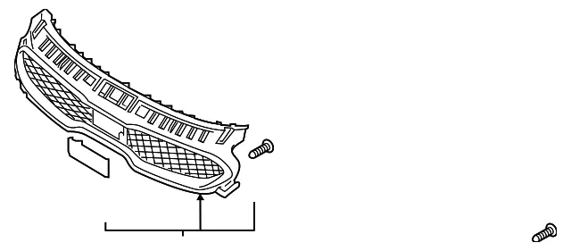 Grille Radiator - Kia (86355-J5800)
