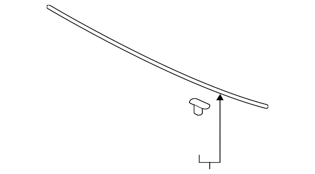 Seal To Hood - Kia (86360-F6500)