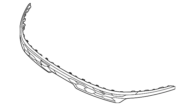 Upper Grille - Kia (86370-AO000HMS)