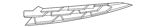 Outer Grille - Kia (863B5-L3000)