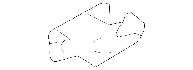 Headliner Bracket - Passenger Side (RH) - Volvo (8641520)