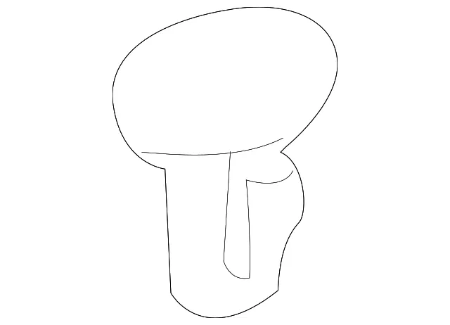 Hinge Clip - Kia (86434-3C000)