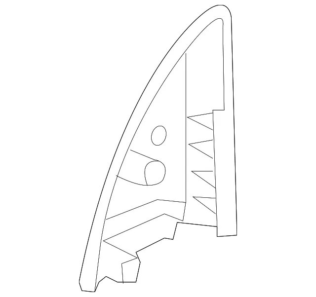 Door Mirror Trim Ring - Volvo (8648761)