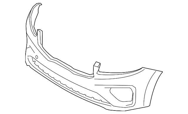 Bumper Cover - Kia (86510-A9UB0)