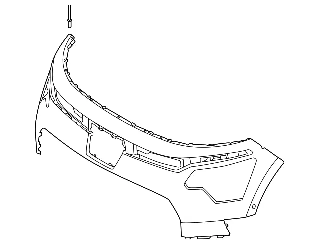 Bumper Cover - Kia (86510-AO000)