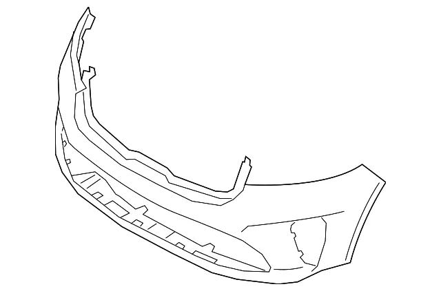 Bumper Cover - Kia (86510-C6810)