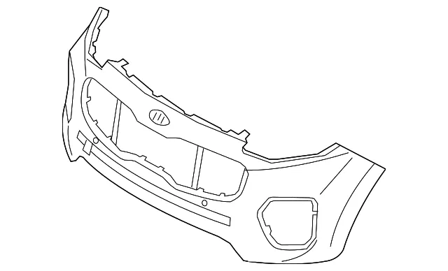 Bumper Cover - Kia (86510-D9000)