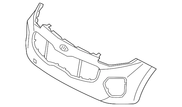 Bumper Cover - Kia (86510-D9710)