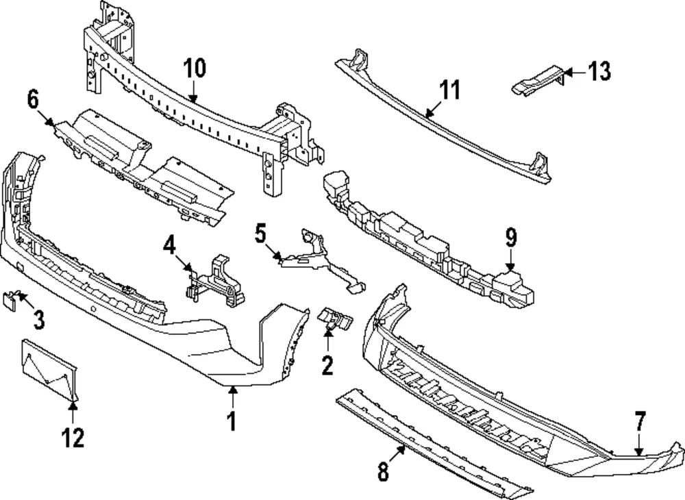 Bumper Cover - Kia (86510-GG000)