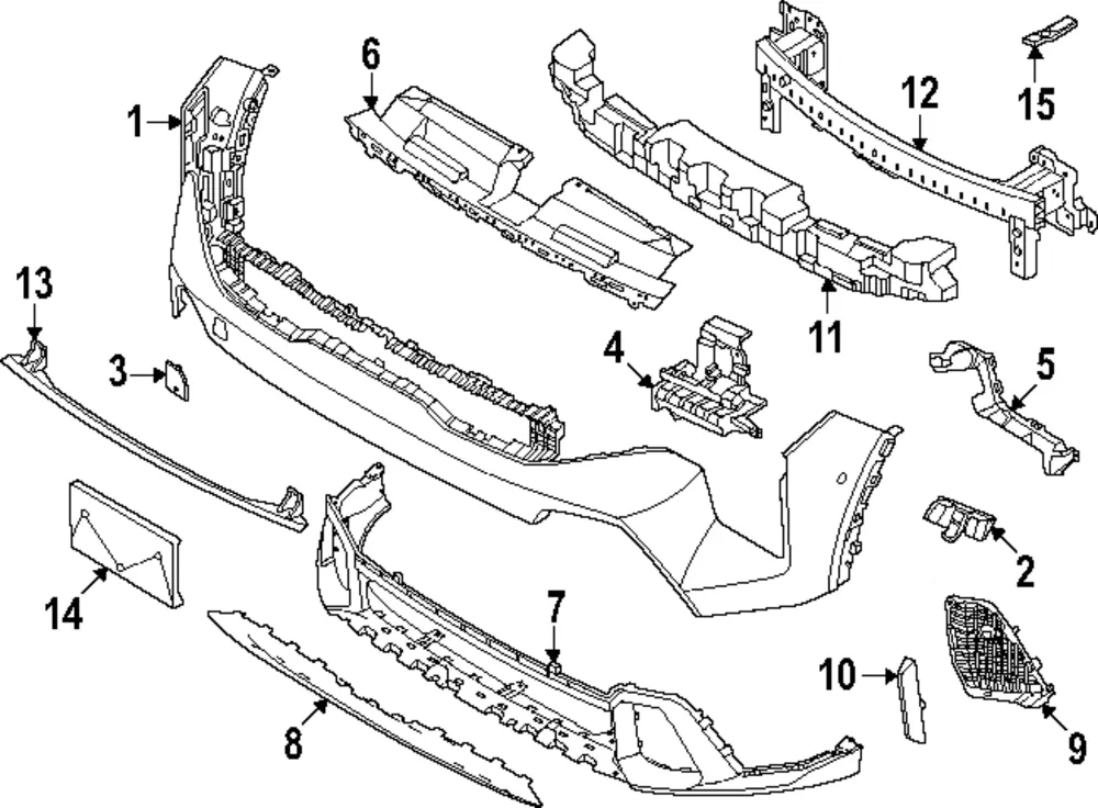 Bumper Cover - Kia (86510-GG100)